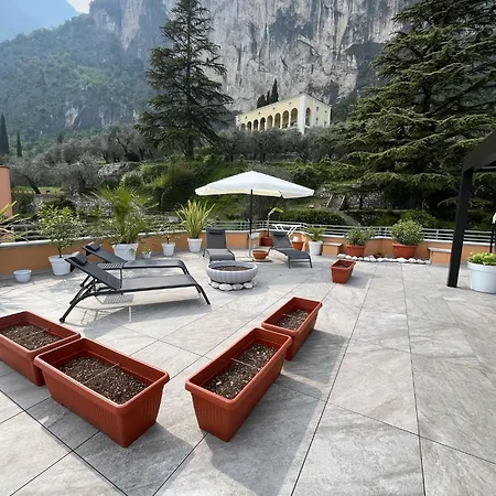 La Terrazza - Solarium Privato 150mq Vista * Riva del Garda